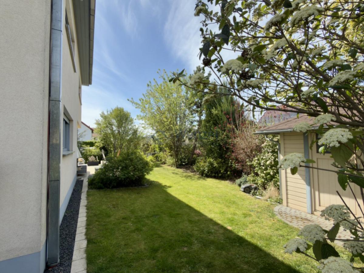 Naturnaher Garten mit Rückzugsbereich und Gartenhaus
