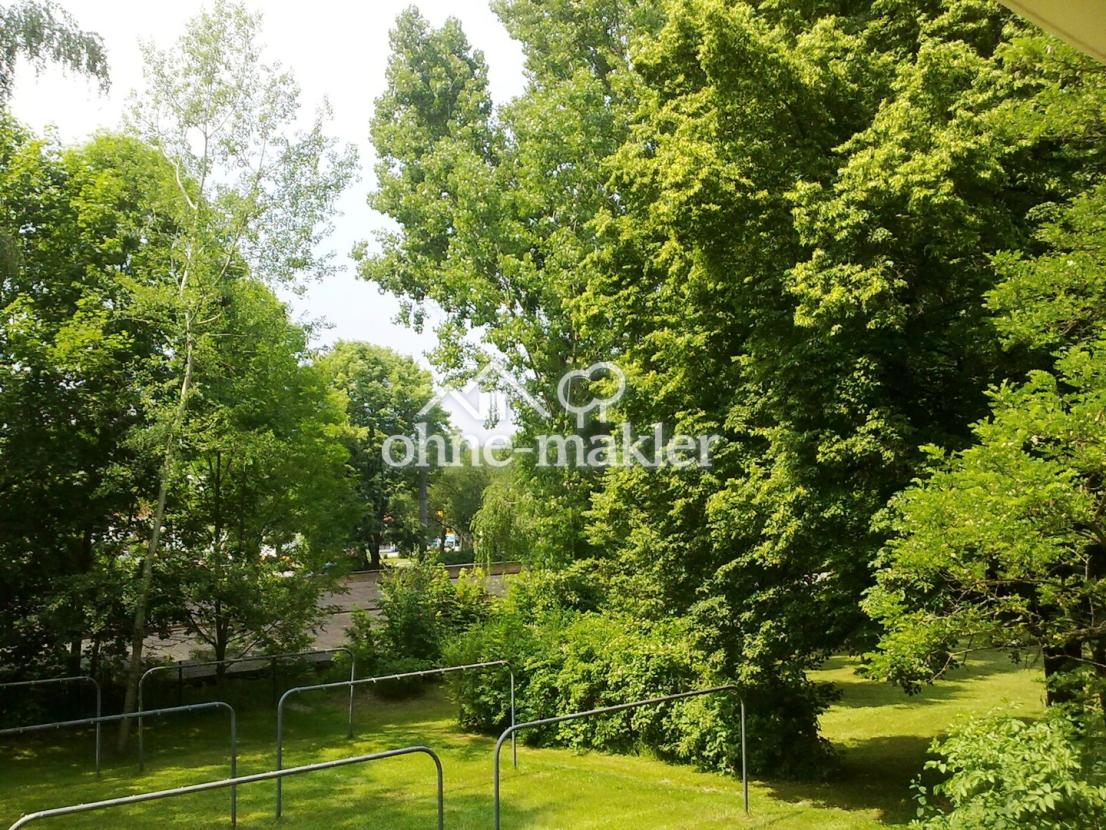 Blick vom Balkon