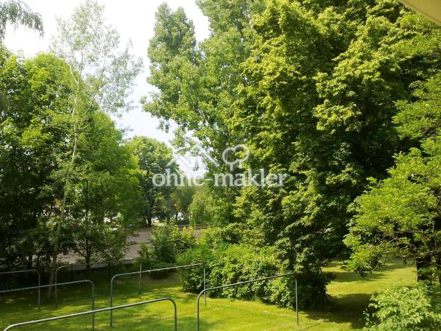 Blick vom Balkon