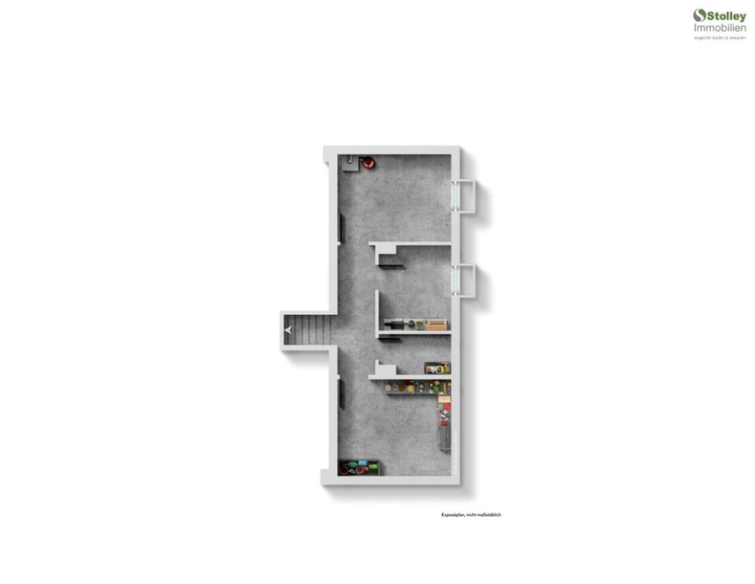 SKIZZE: Grundriss, Kellergeschoss