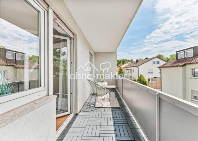 Süd-West Balkon