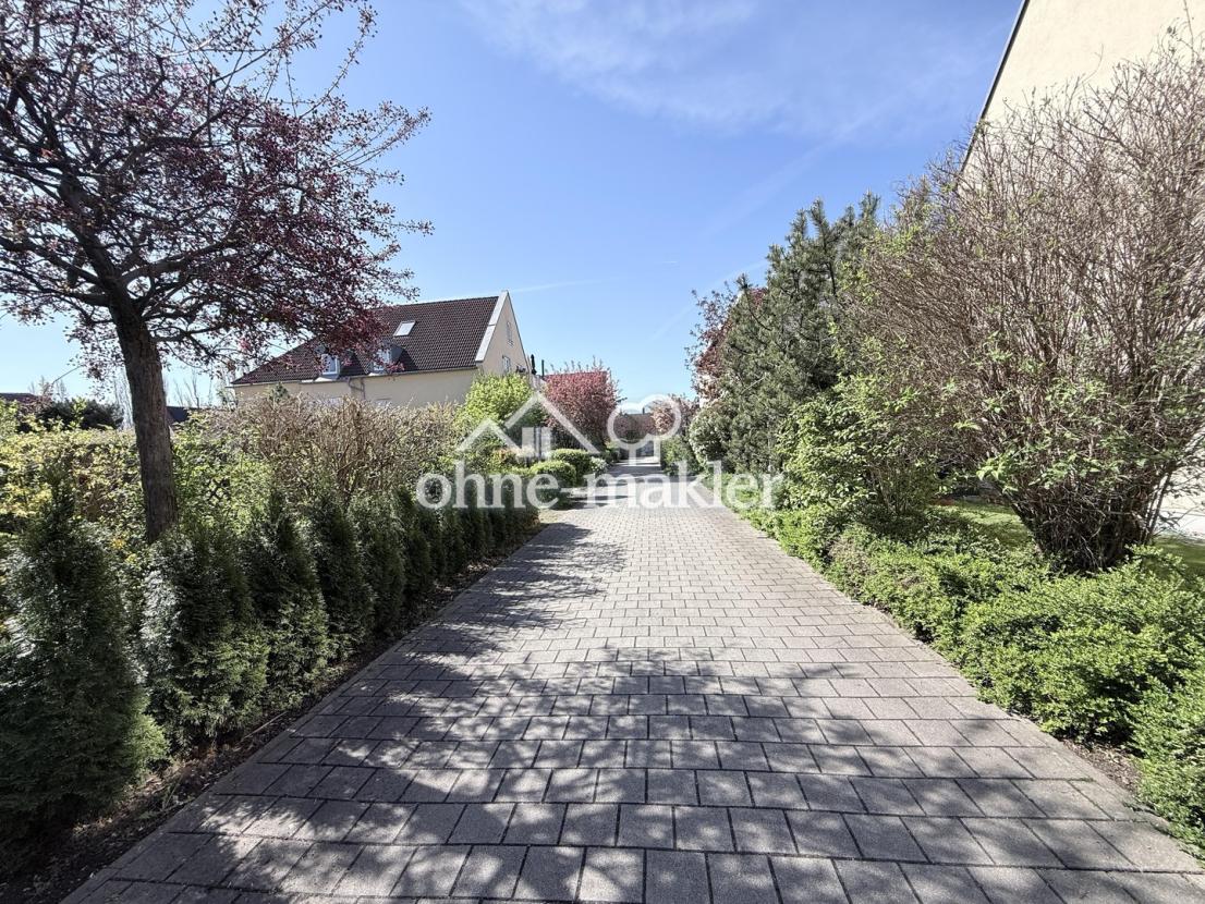 Blick in die gepflegte Anlage
