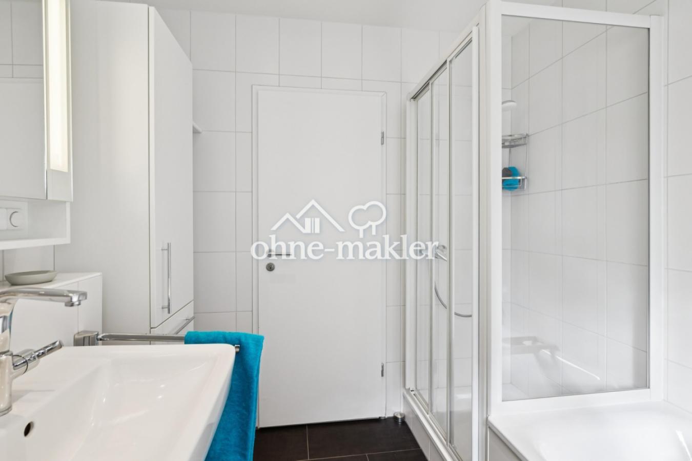 Badezimmer Blick Dusche