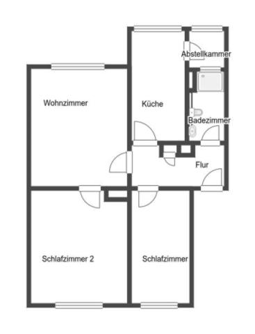 Grundriss Skizze