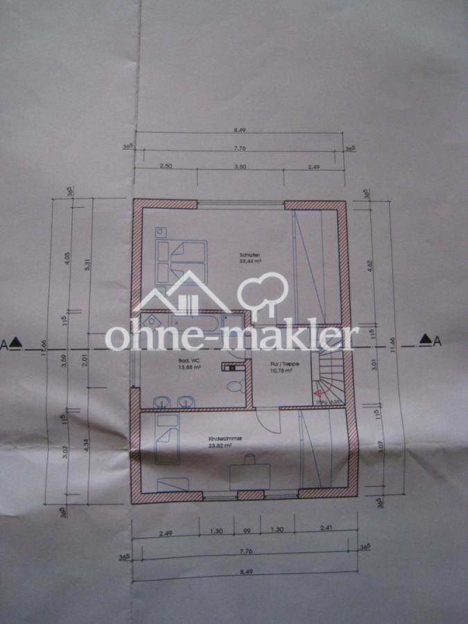 Grundriss Dachgeschoss