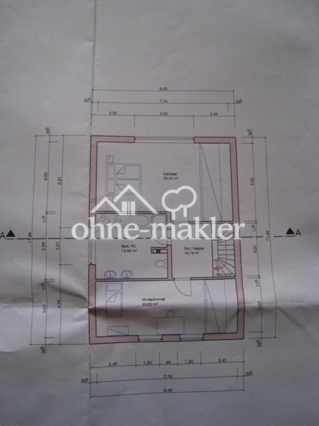 Grundriss Dachgeschoss