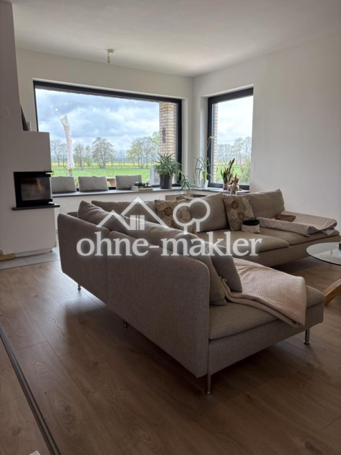 Wohnzimmer EG mit Grundofen