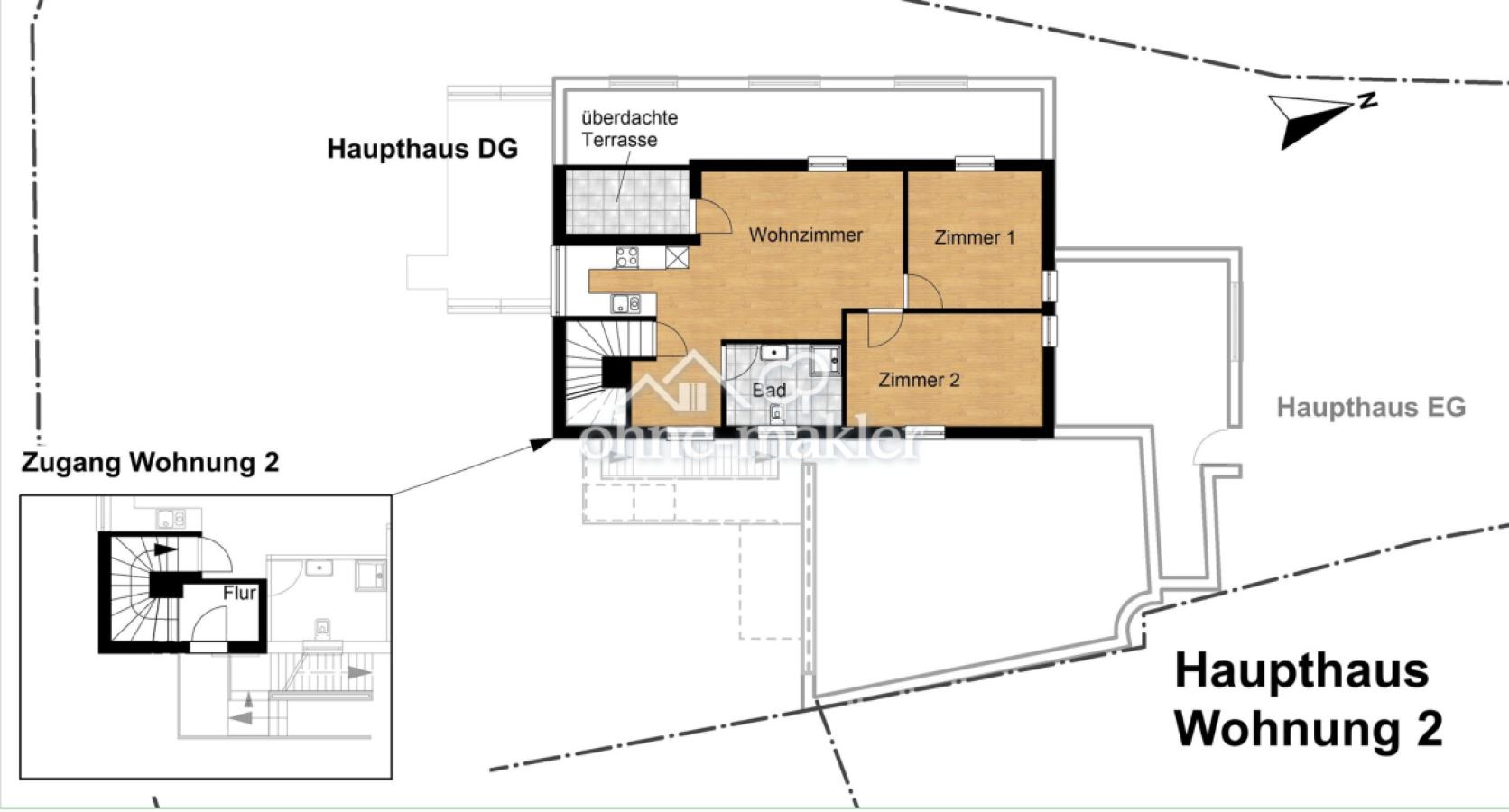 Haupthaus DG Wohnung