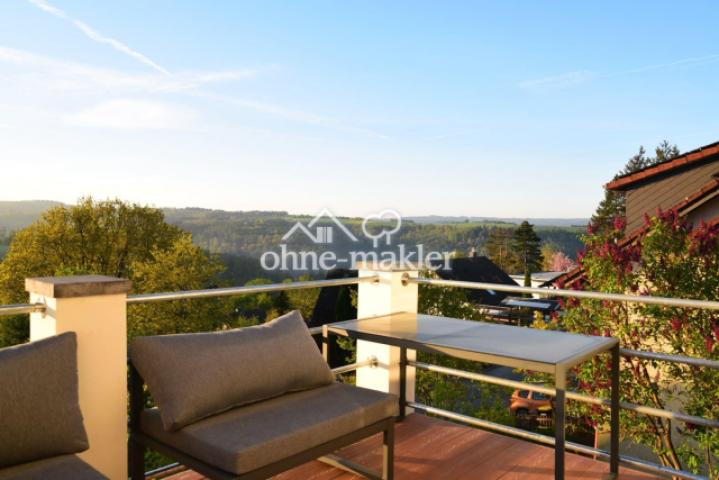 Blick EG-Balkon