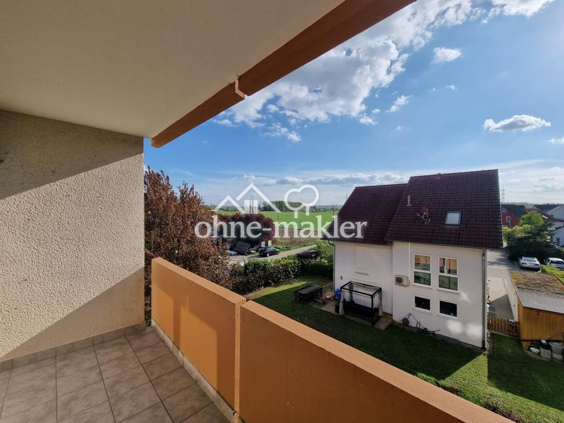 Ausblick Balkon