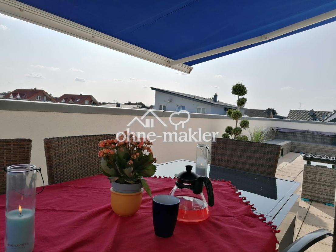 51 qm Dachterrasse