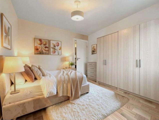 Schlafzimmer (KI-eingerichtet)