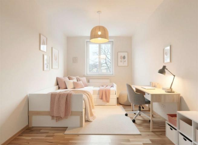 Kinderzimmer (KI-möbliert)