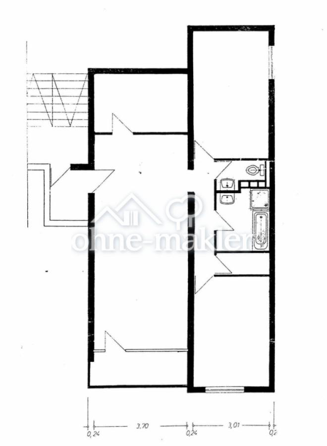 Wohnungsplan Whg. 57