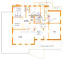 Das 1. OG mit 120 m² Dachterr.