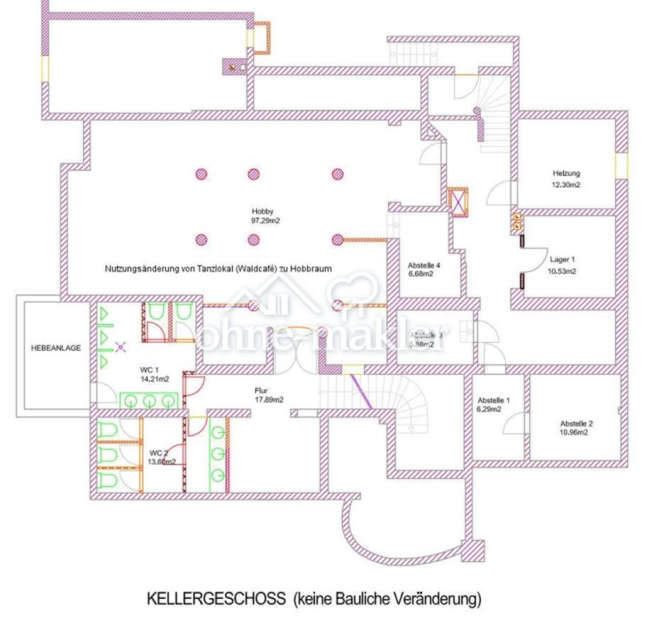 UG, ehemals Disco, kernsaniert
