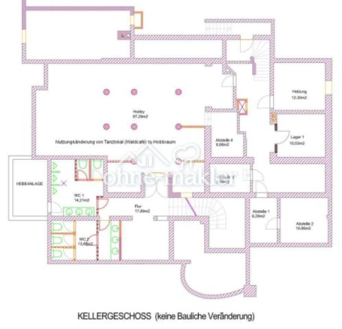 UG, ehemals Disco, kernsaniert