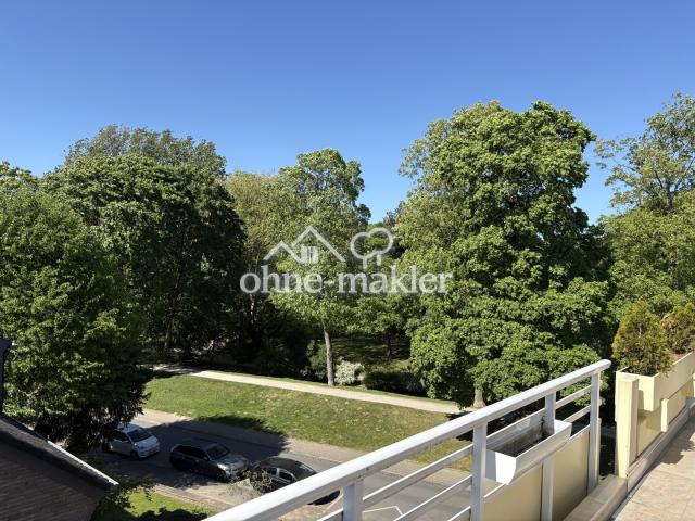 Blick von der Balkon-Terrasse