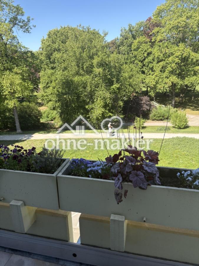 Blick vom Balkon (Bibliothek)