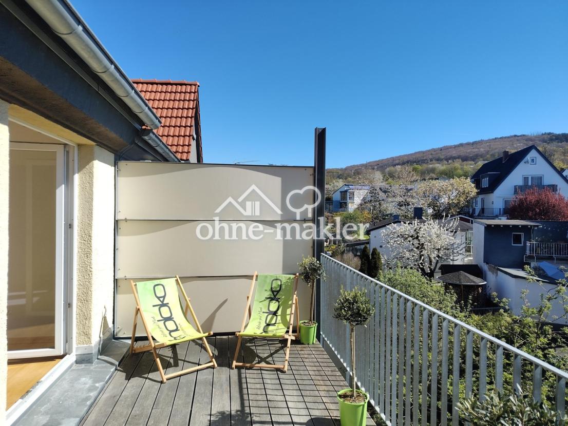 Balkon mit Aussicht