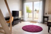 Helles Wohnzimmer, Balkonblick
