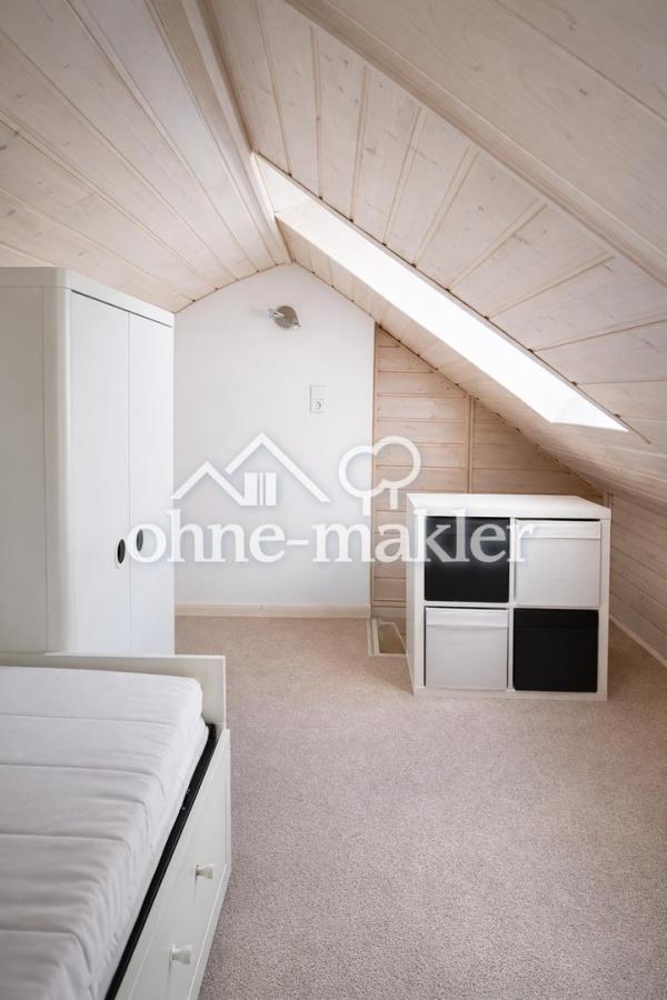 Schlafzimmer auf der Empore