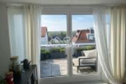 Sicht Studio auf Dachterrasse