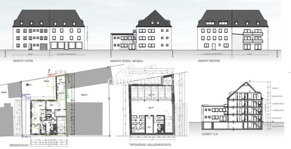 Vorbescheid Neu 575m²