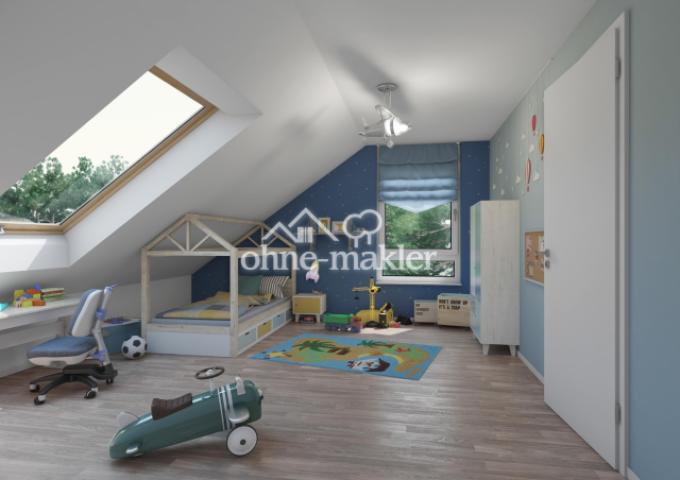 Kinderzimmer Dachgeschoss