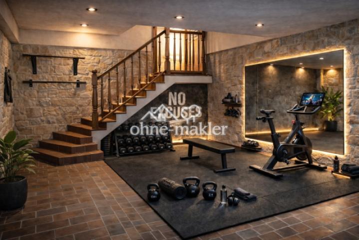 Fitnessraum Fachwerkhaus