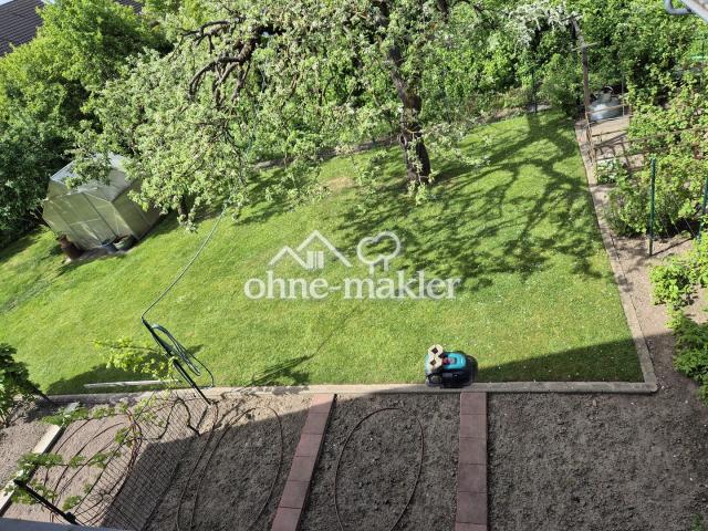Blick vom Balkon