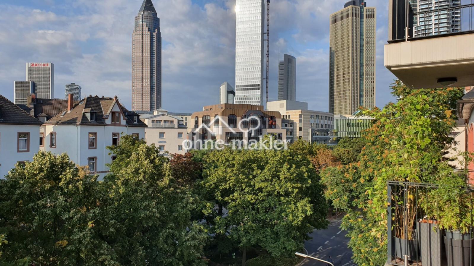 Ausblick vom Balkon