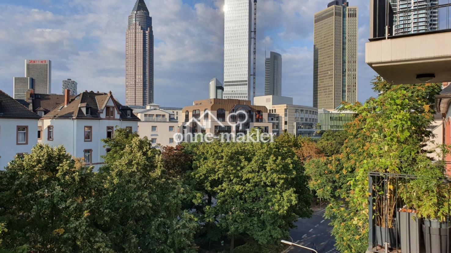 Ausblick vom Balkon