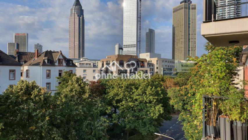 Ausblick vom Balkon
