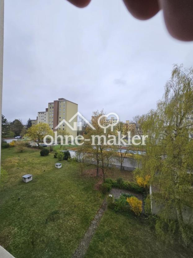 Aussicht vom Balkon