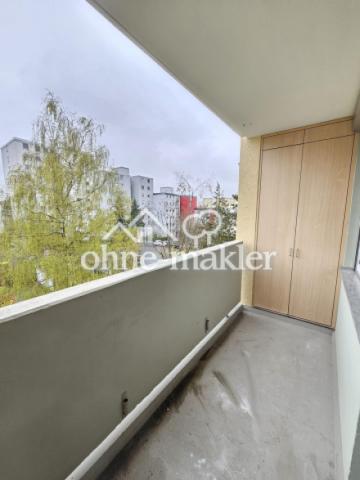 Balkon mit Abstellraum