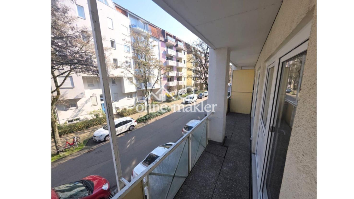 Großer Westbalkon, Zimmer 1+2