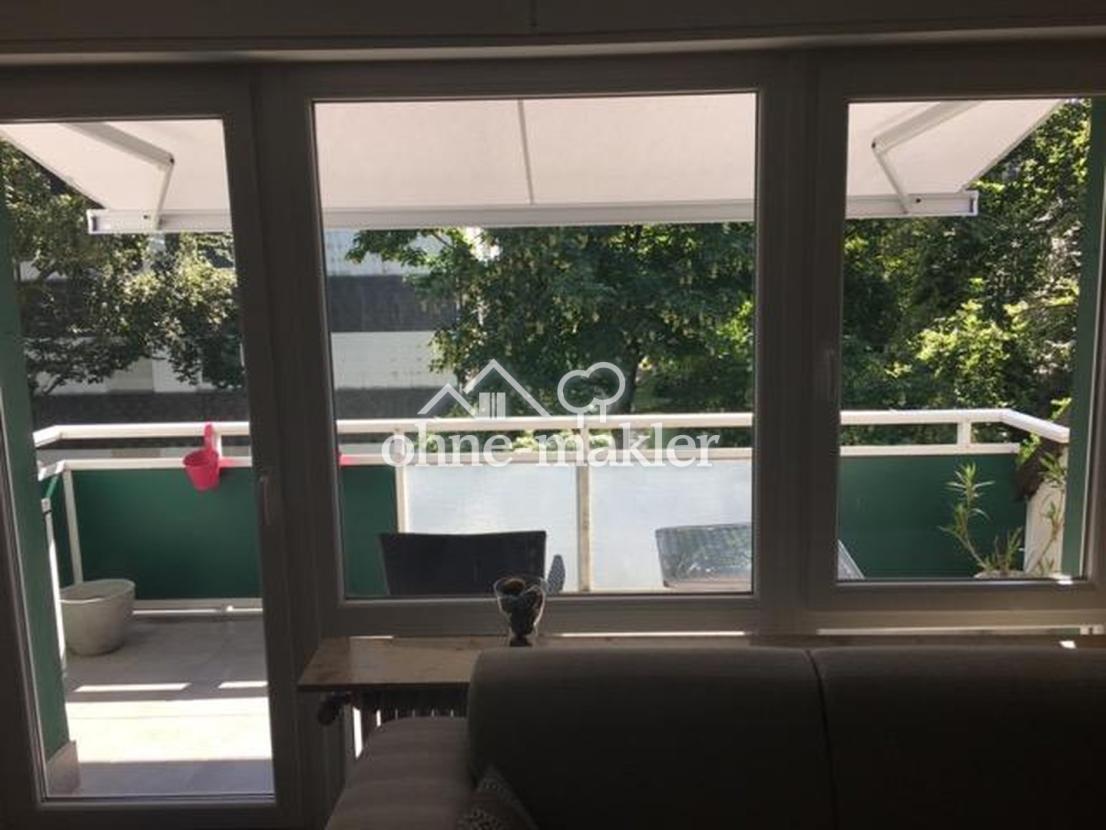 Blick aus dem Wohnzimmer