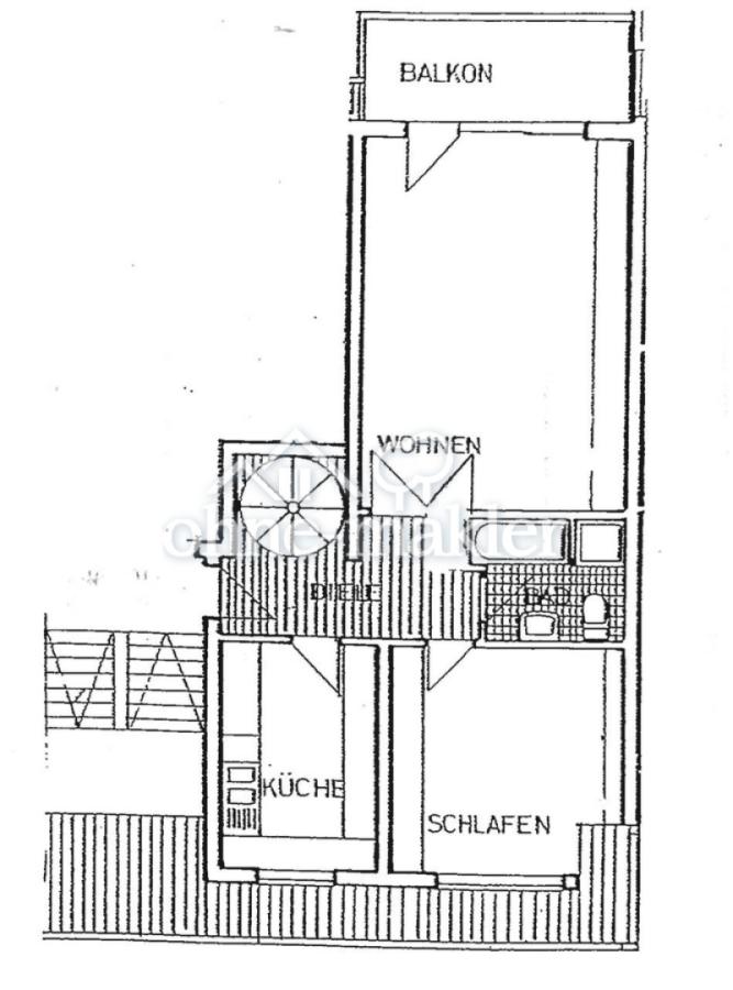 Wohnungseingang Ebene