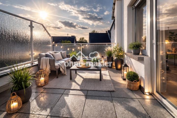Dachterrasse visualisiert