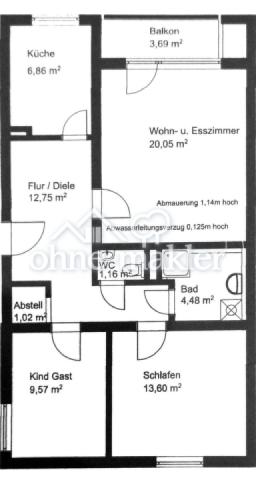 Wohnungsgrundriss