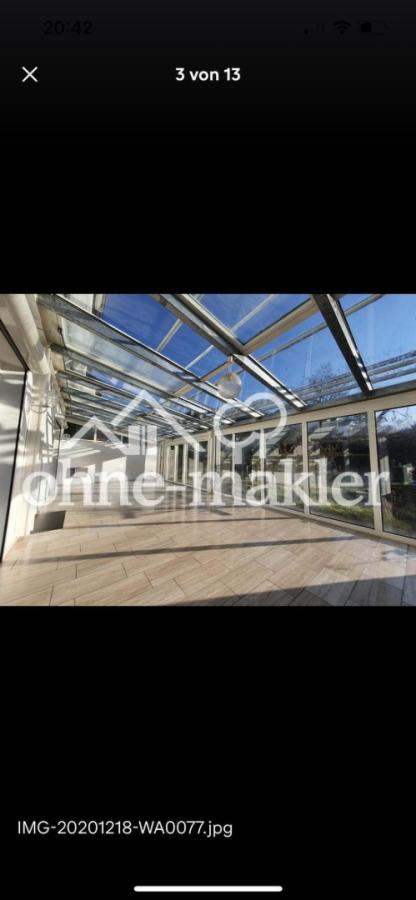EG-Wintergarten Doppeltverglas