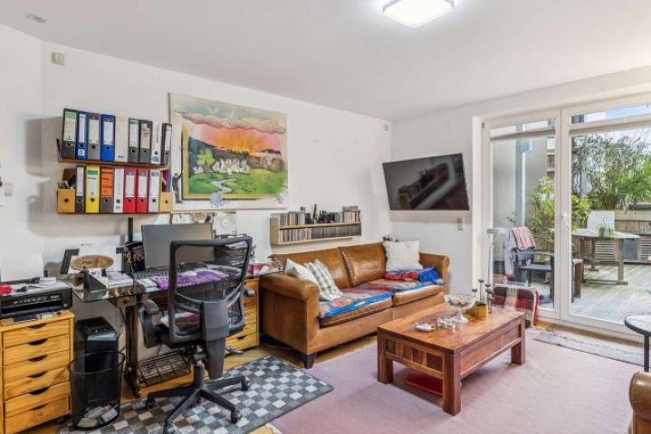 Wohnzimmer mit Terrassenzugang