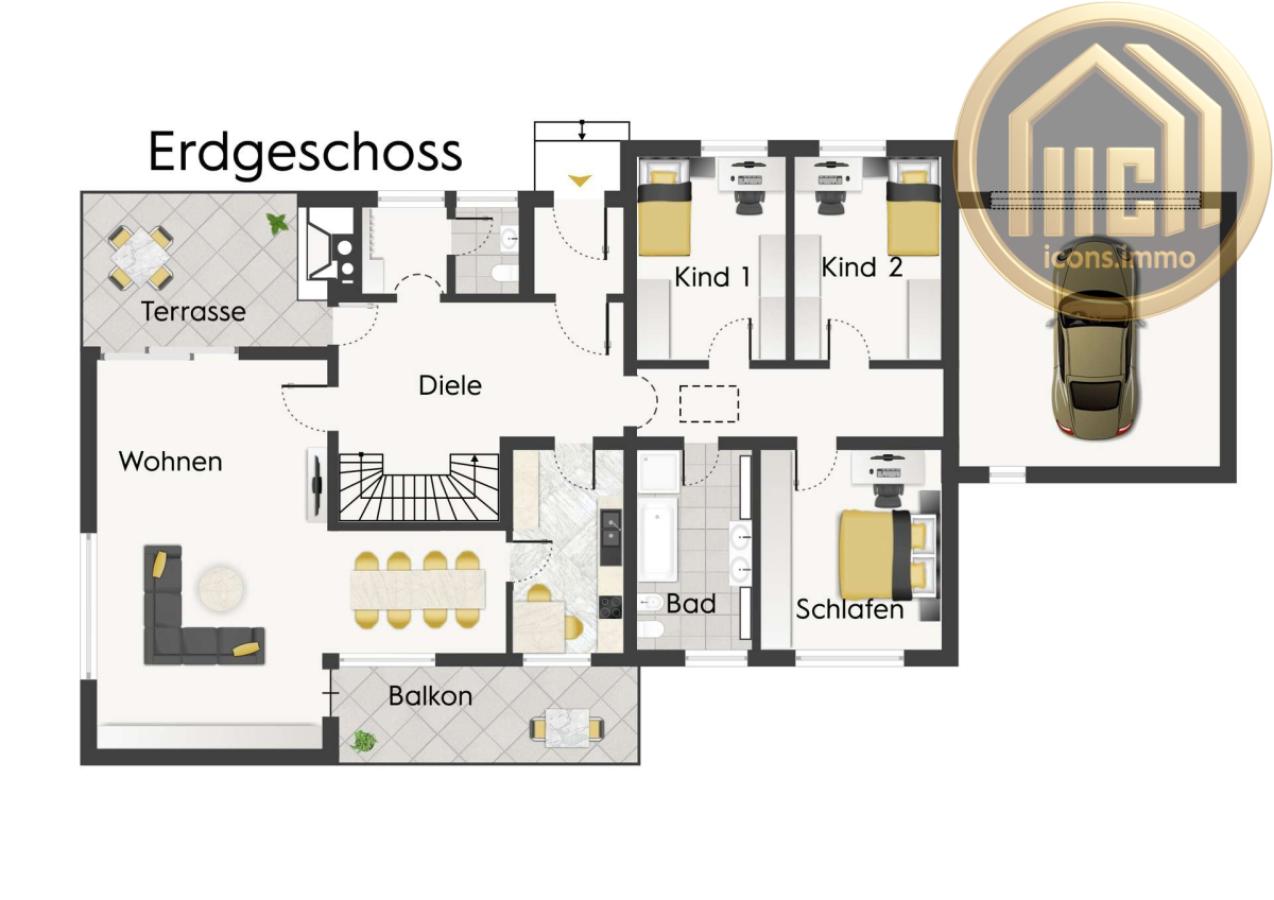 Grundriss Erdgeschoss