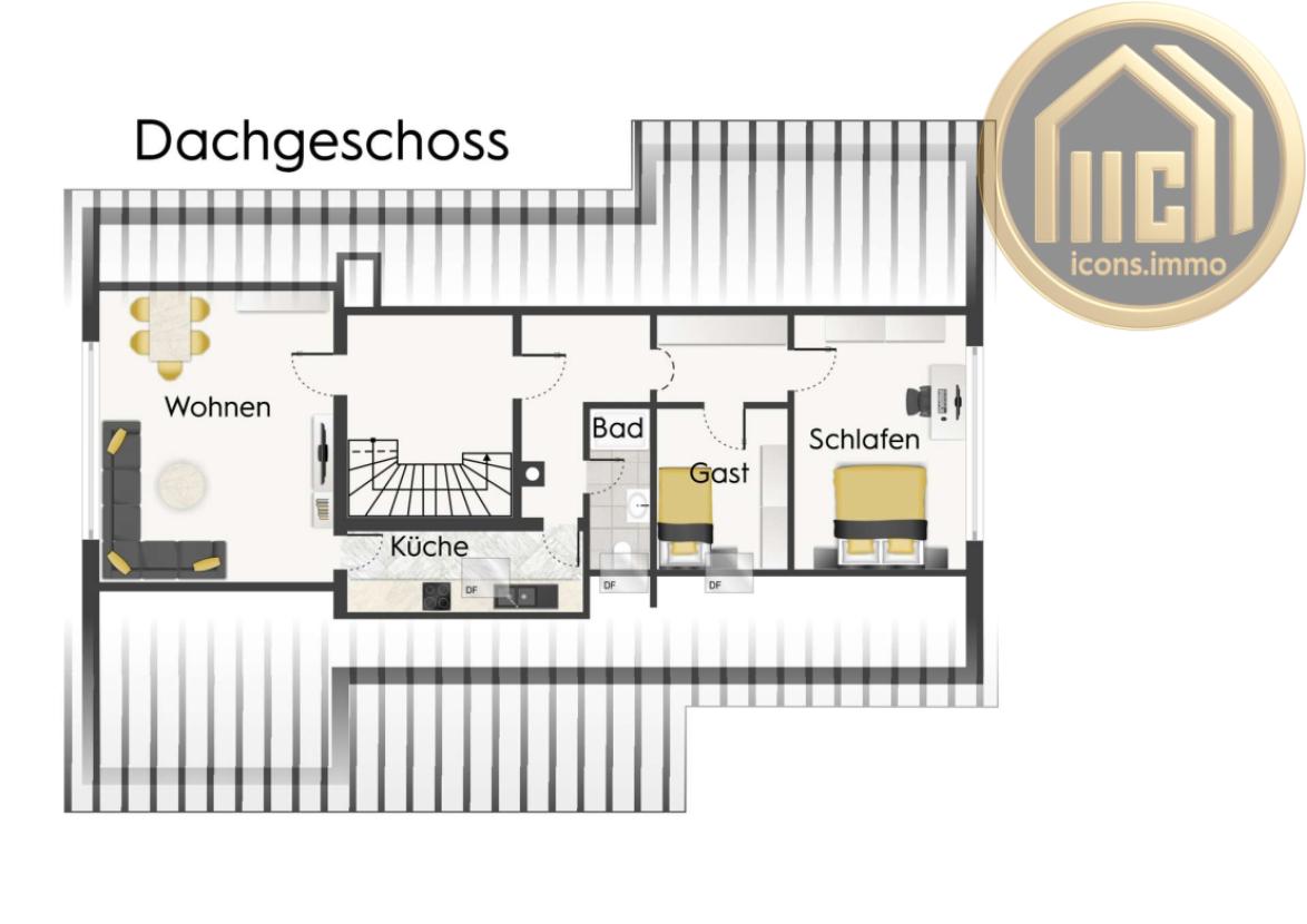 Grundriss Dachgeschoss