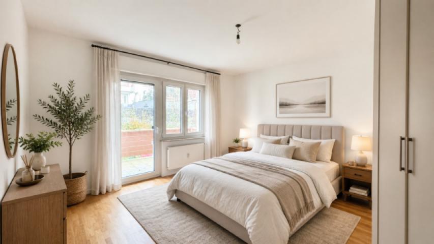Schlafzimmer (Rendering)