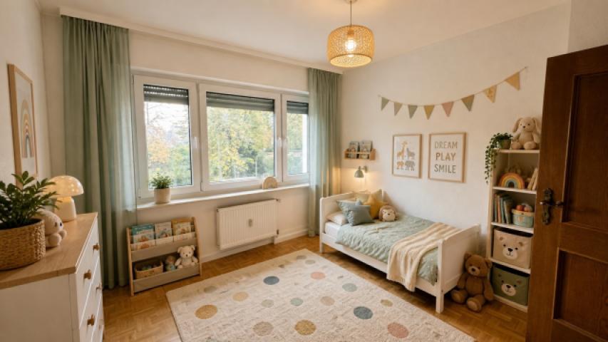 Kinderzimmer (Rendering)