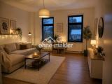 Wohnzimmer mit KI als Muster