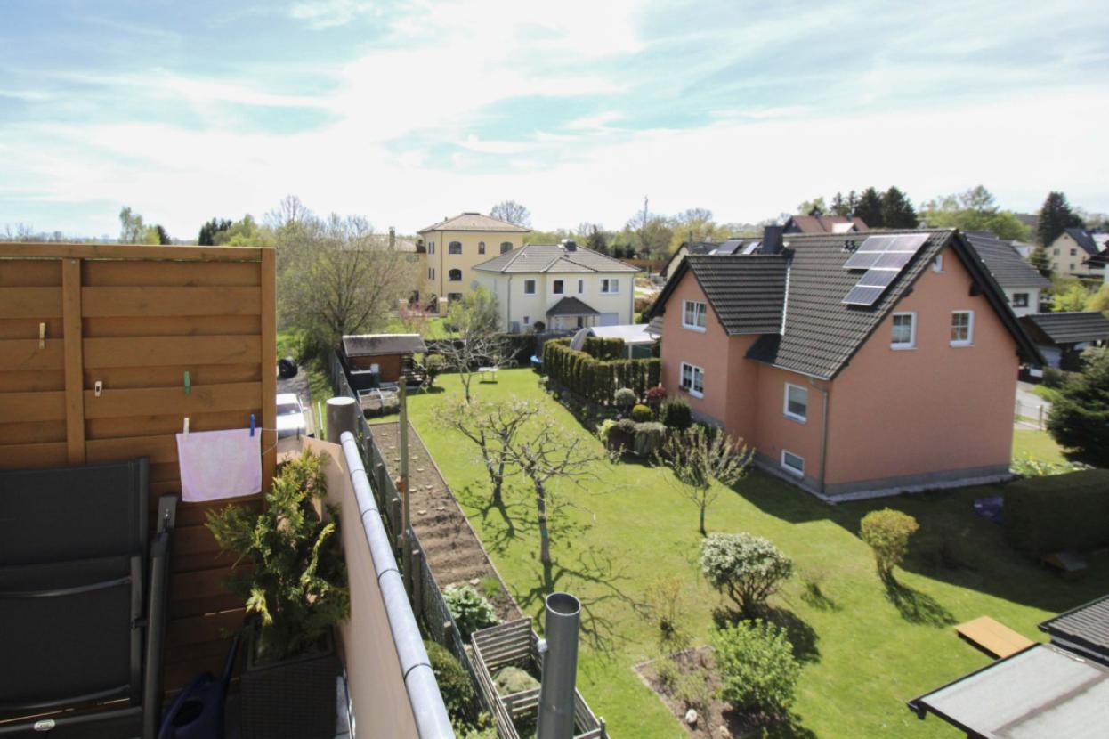 Ausblick Balkon