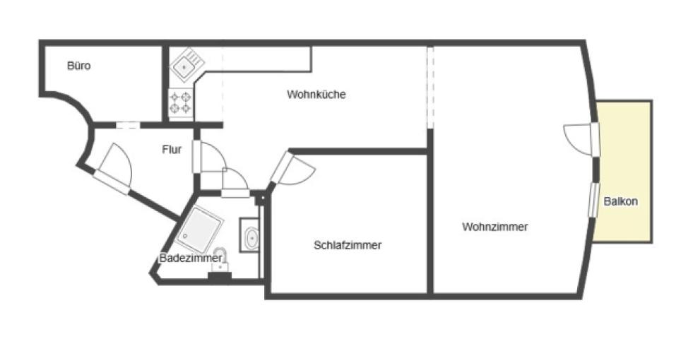 Grundriss Skizze